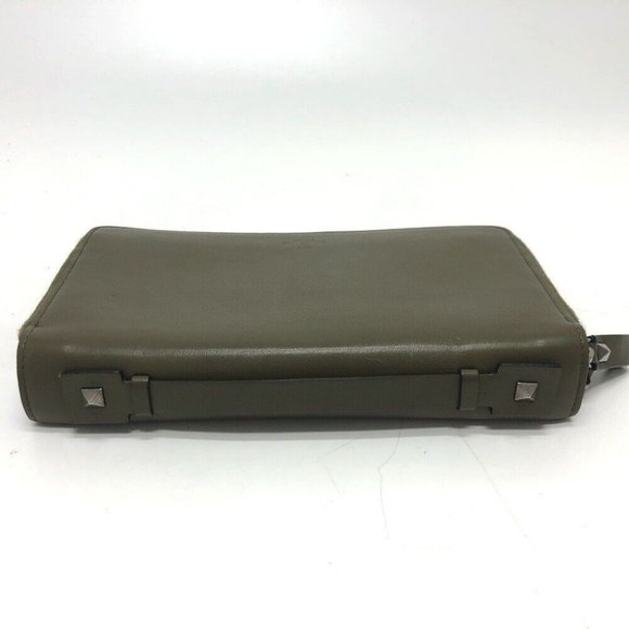 Valentino Garavani Rock studs double zip fastener Wallet Long Wallet - Picture 2 of 13